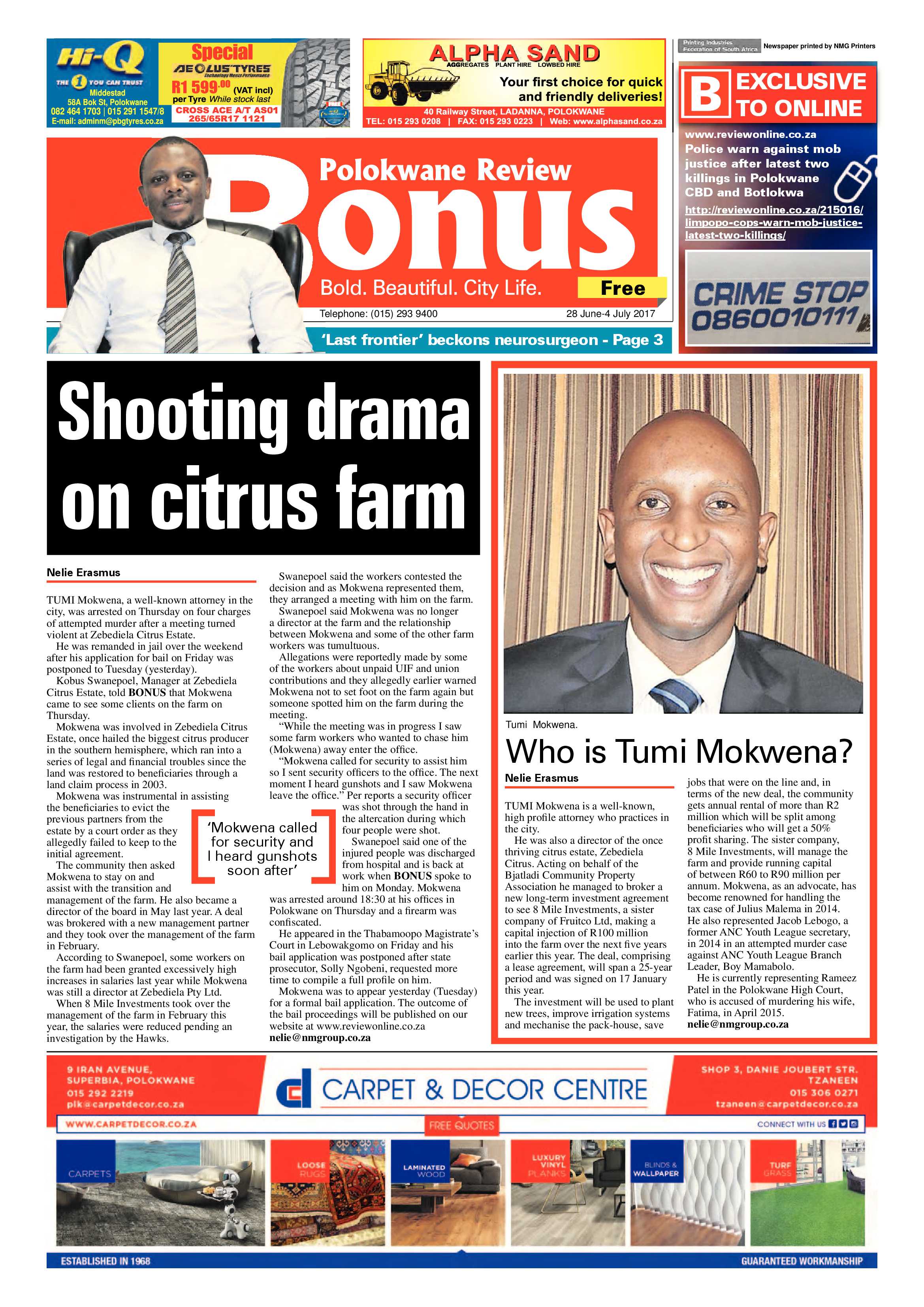 Bonus Review 28 June 2017 page 1