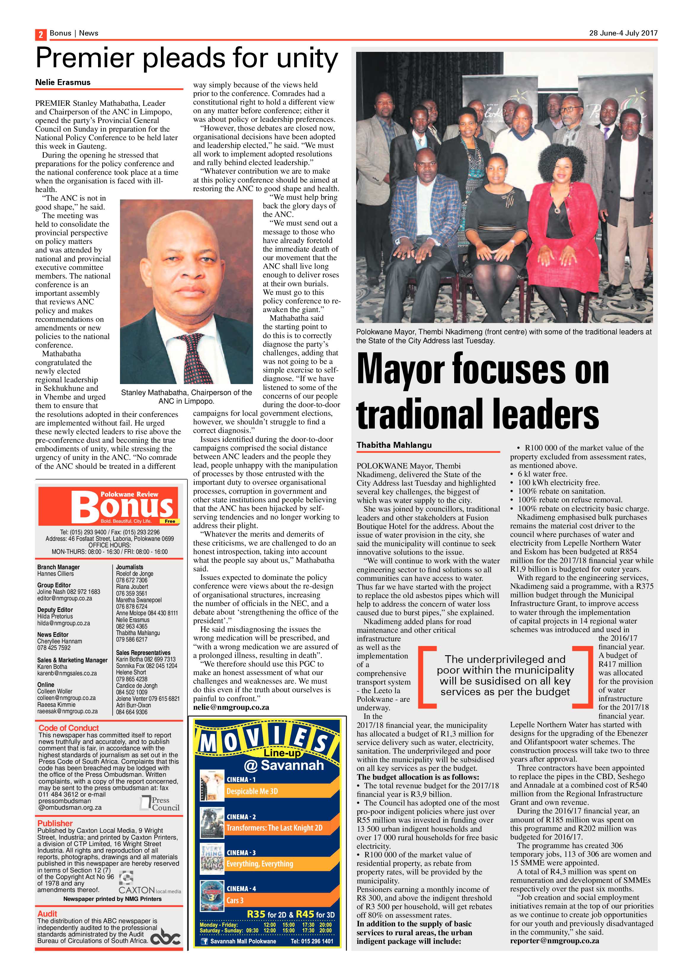 Bonus Review 28 June 2017 page 2