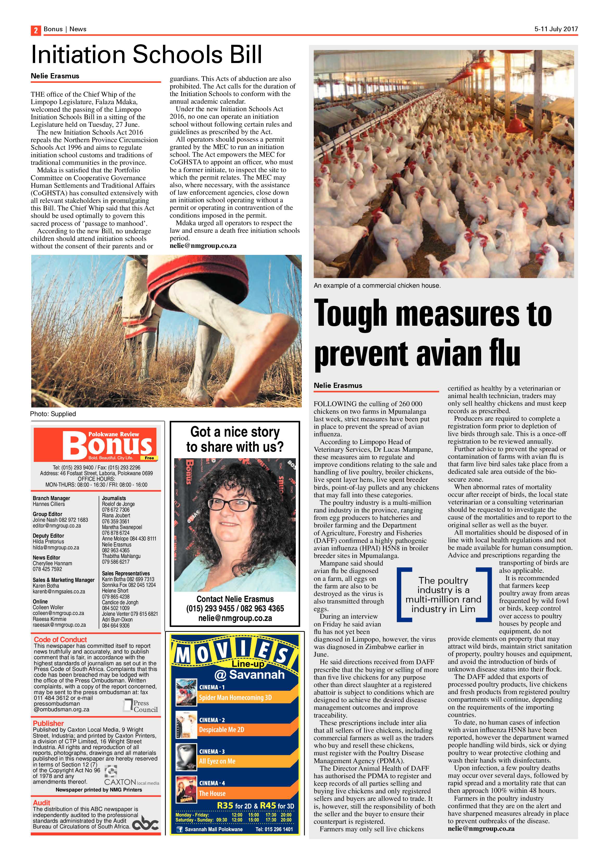 Bonus Review 5 July 2017 page 2