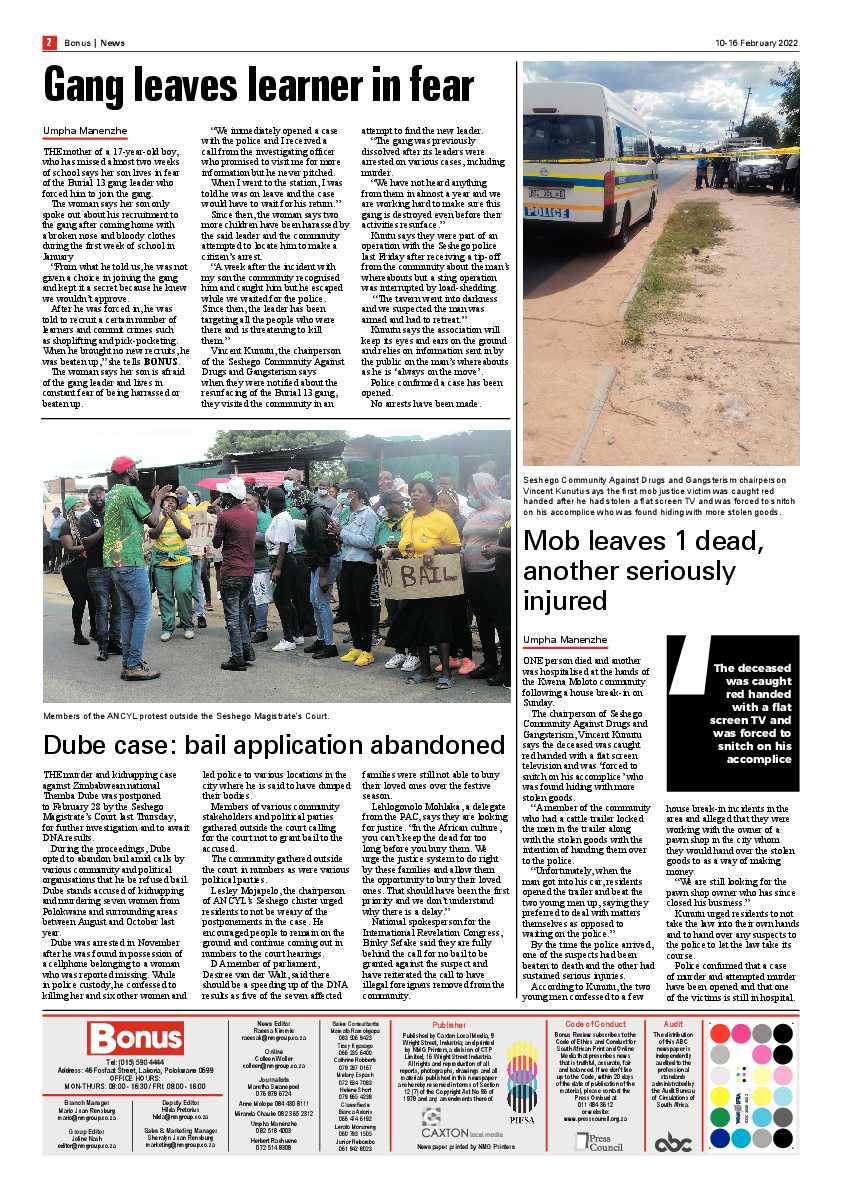 Bonus Review 10 February 2022 page 2