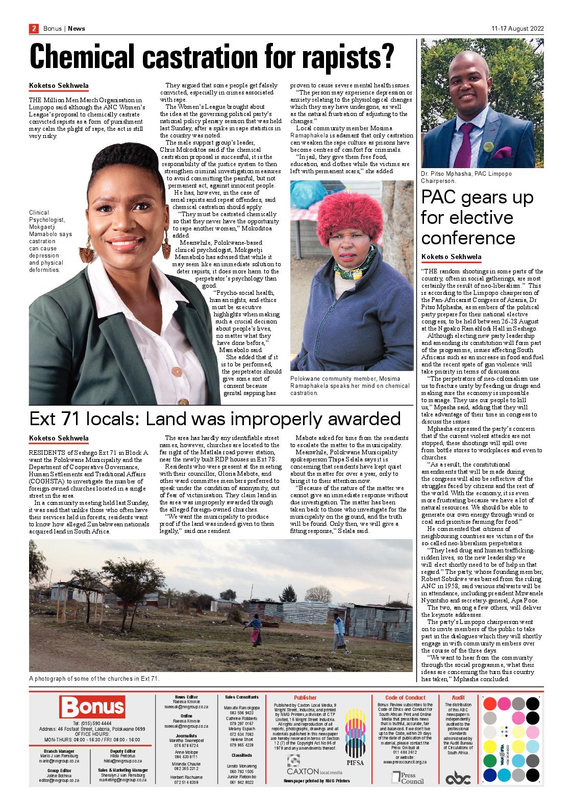 Bonus Review – 11 August 2022 page 2