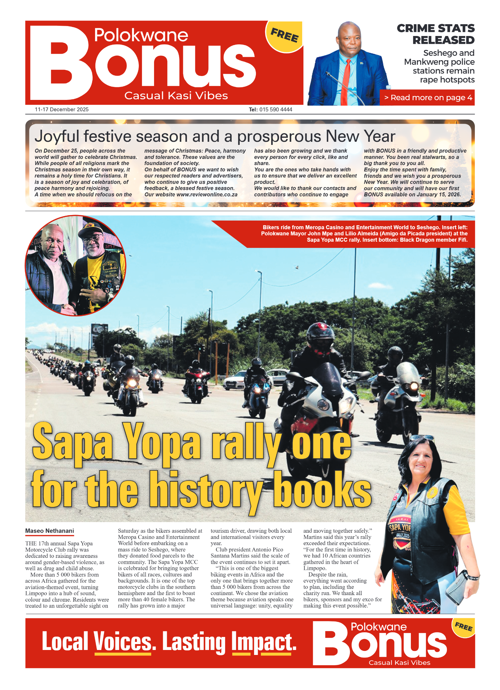 Bonus Review – 11 December 2025 page 1