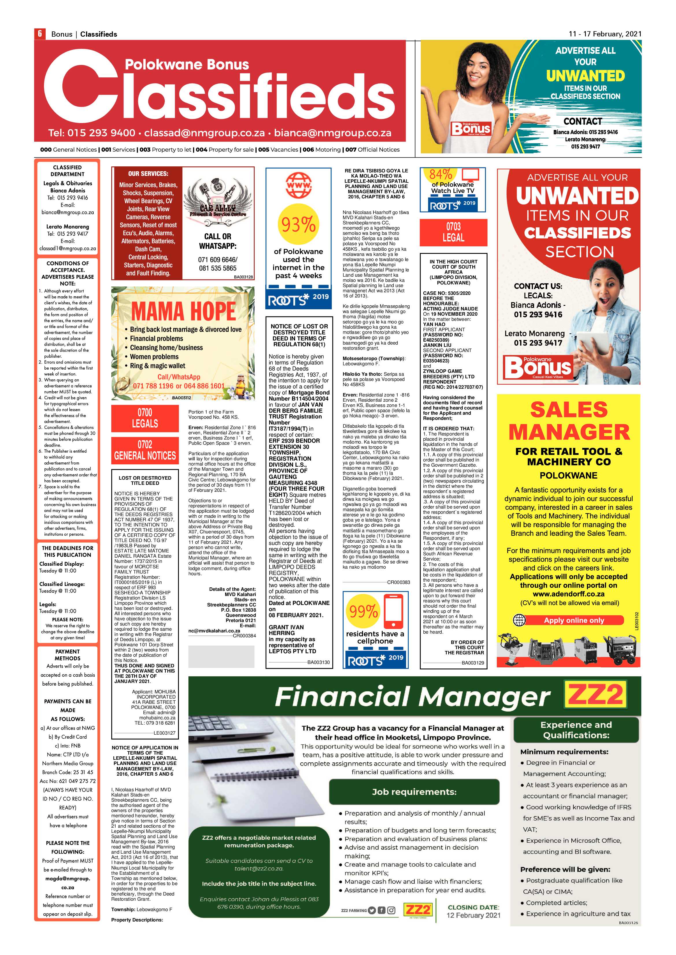 Bonus Review 11 February 2021 page 6