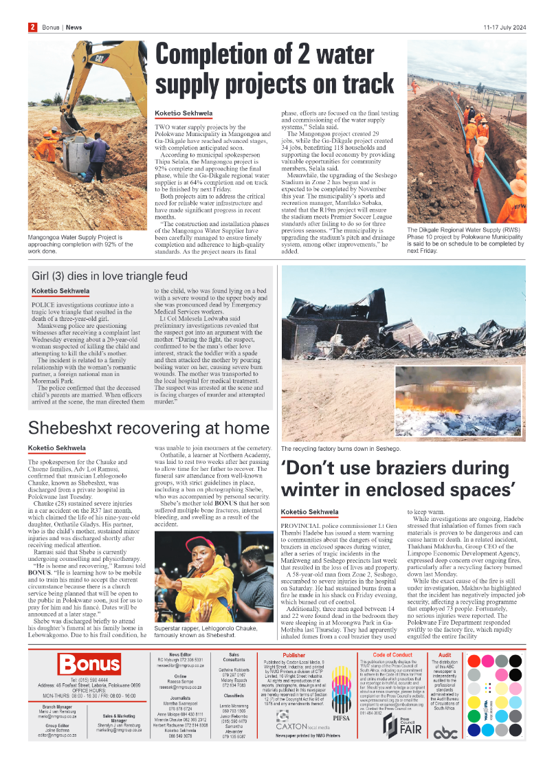 Bonus Review – 11 July 2024 page 2