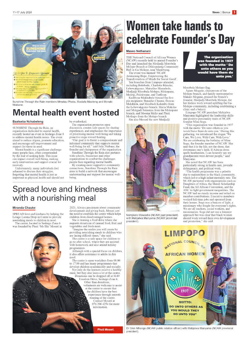 Bonus Review – 11 July 2024 page 3