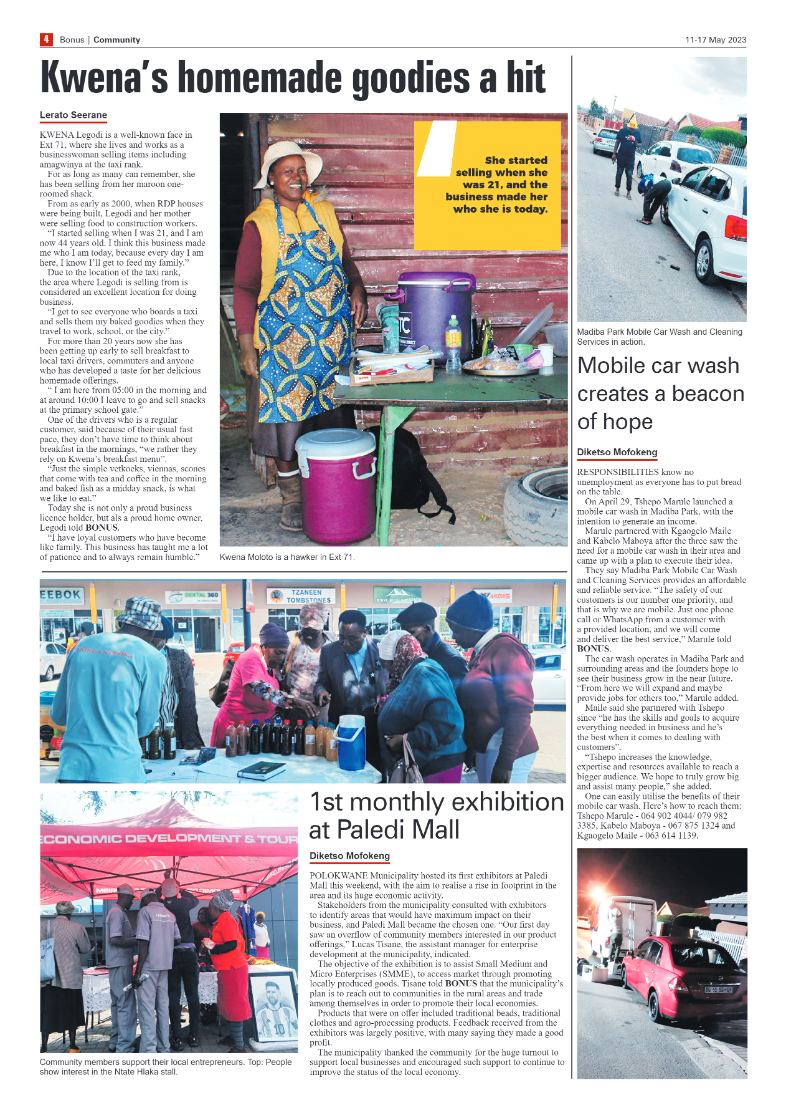 Bonus Review – 11 May 2023 page 4