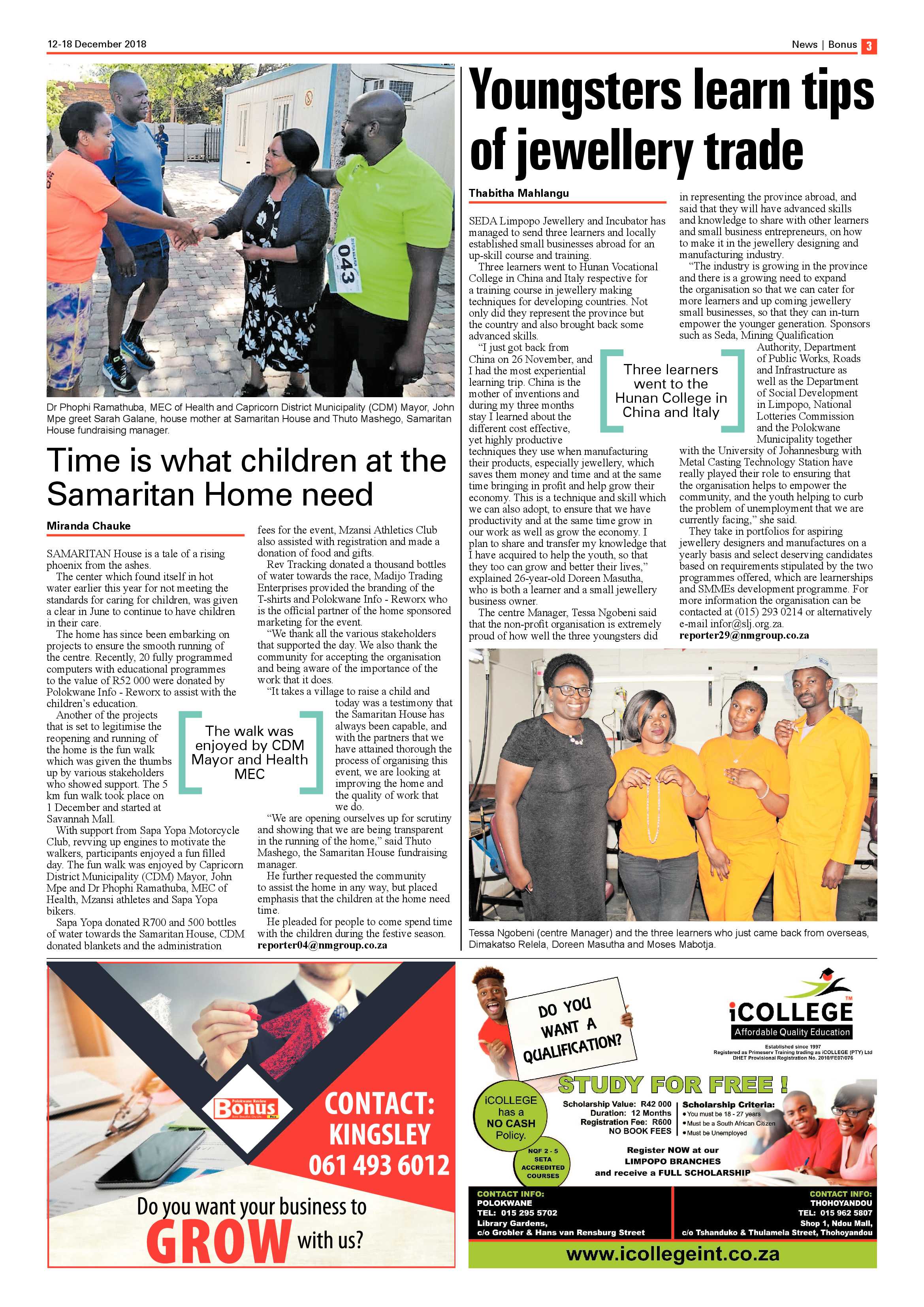Bonus Review 12 December 2018 page 3