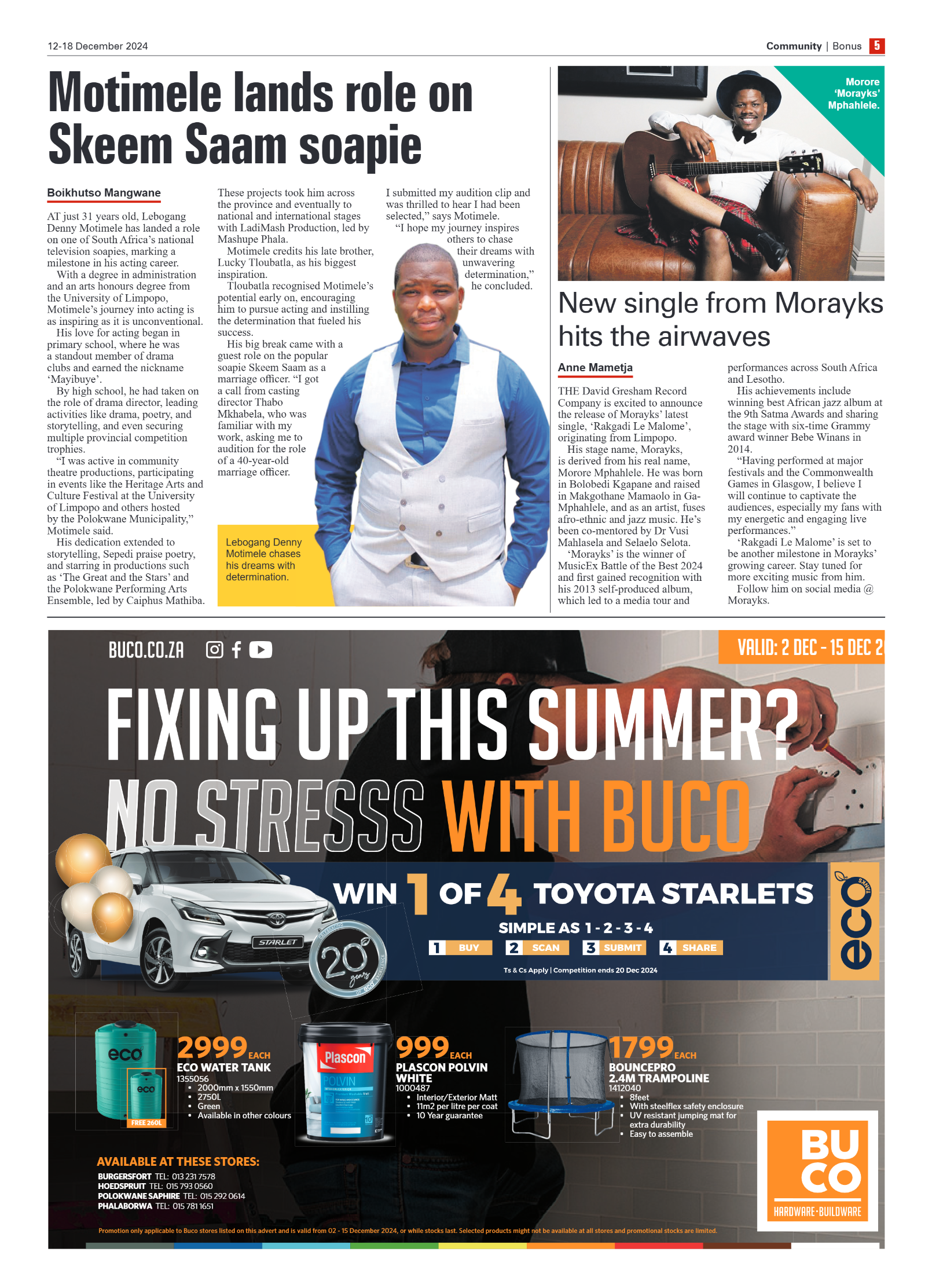 Bonus Review – 12 December 2024 page 5