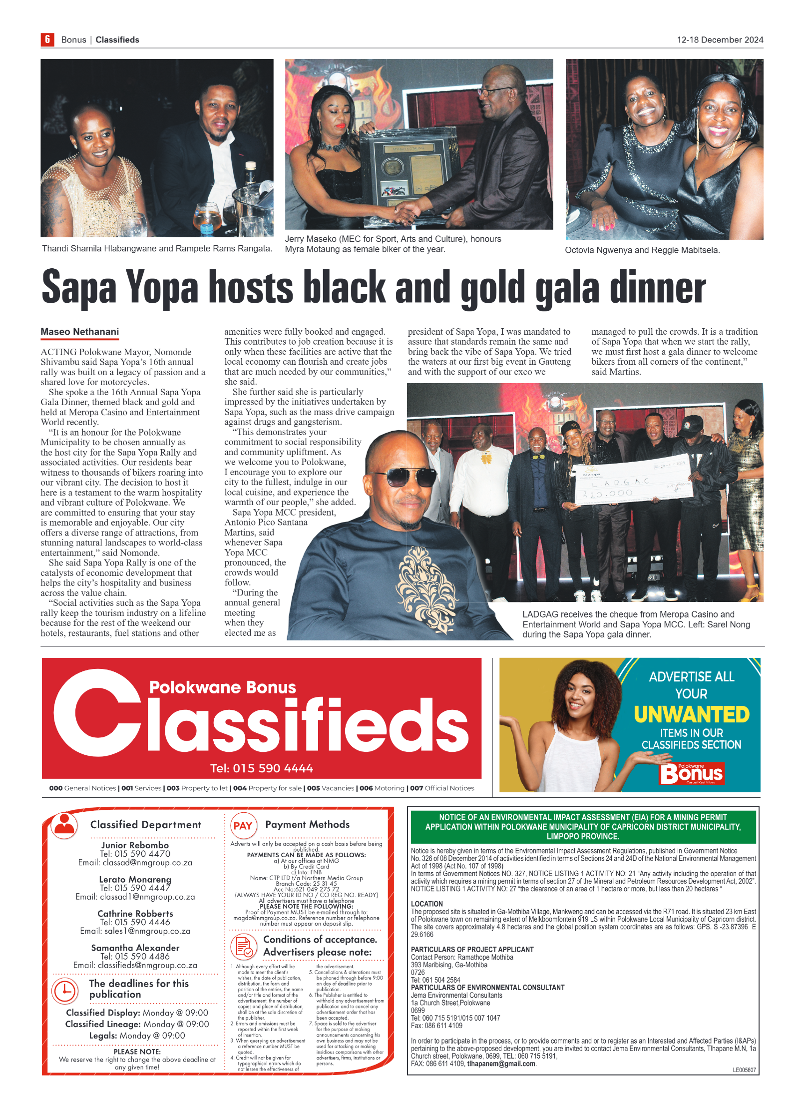 Bonus Review – 12 December 2024 page 6