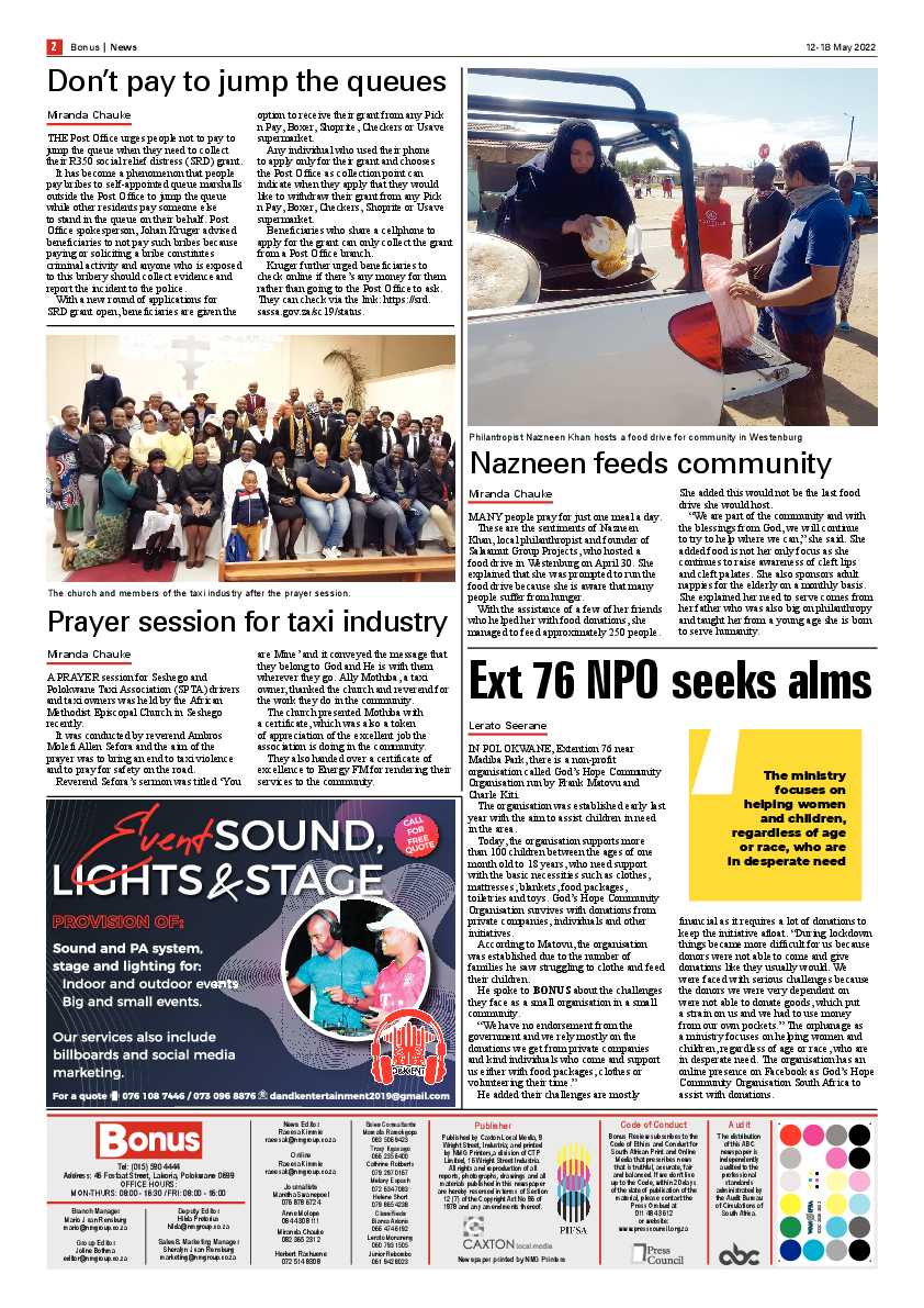 Bonus Review – 12 May 2022 page 2