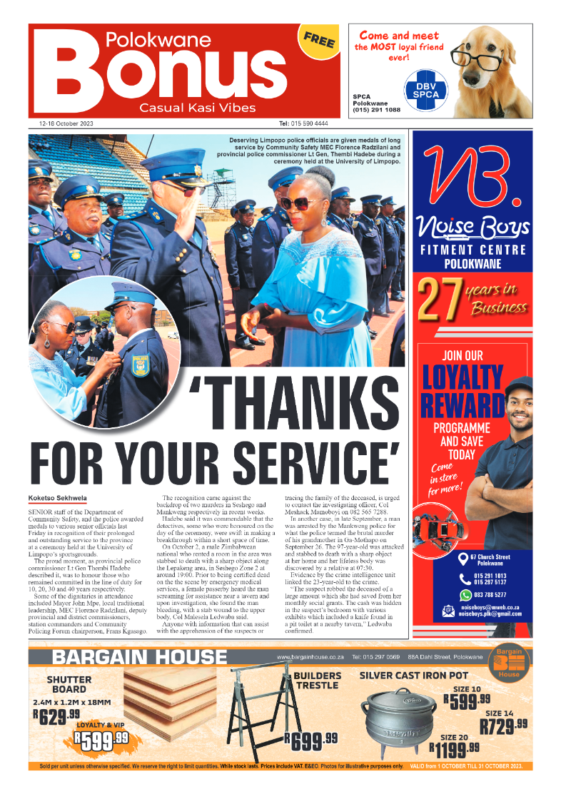 Bonus Review – 12 October 2023 page 1