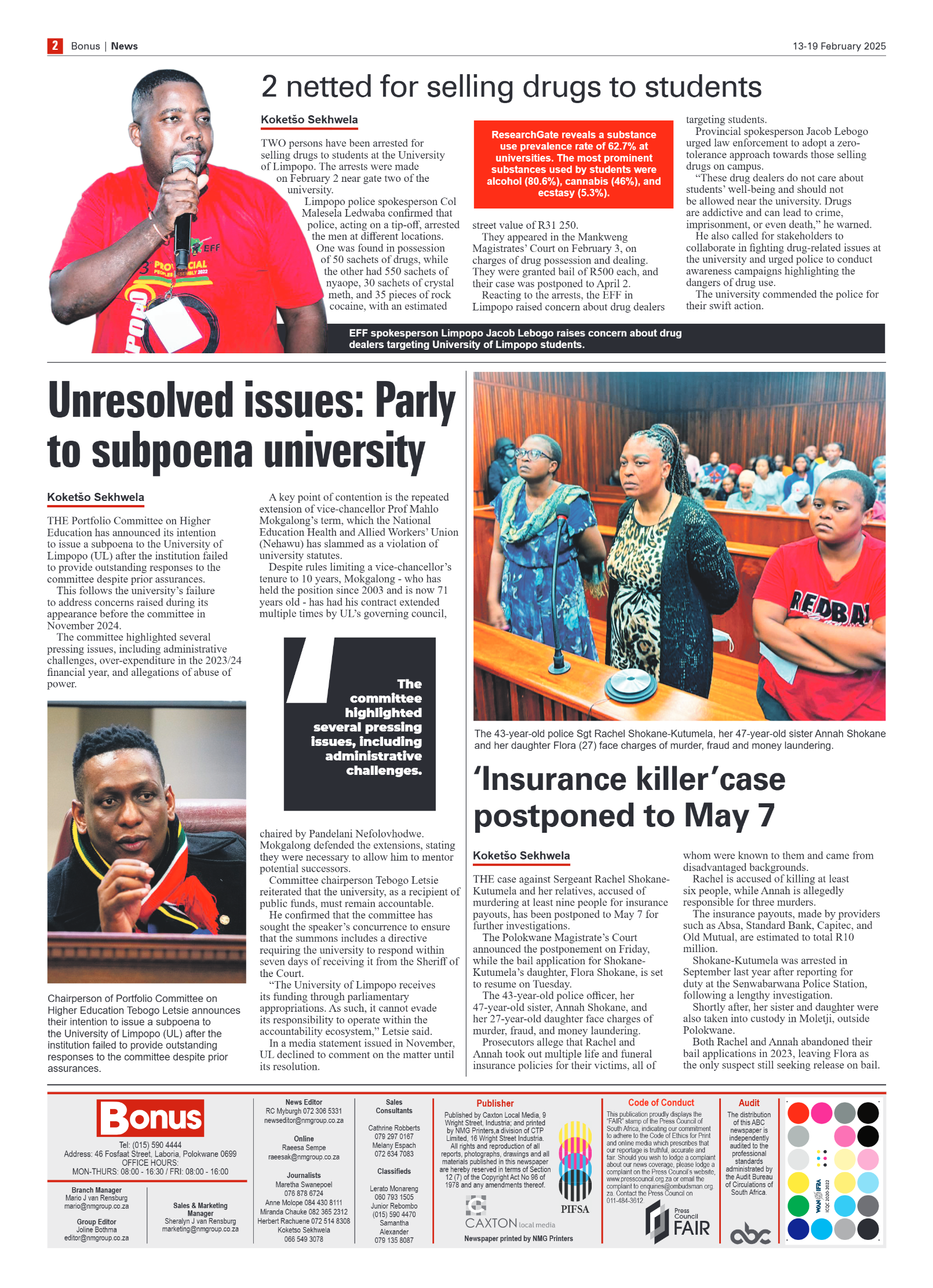 Bonus Review – 13 February 2025 page 2