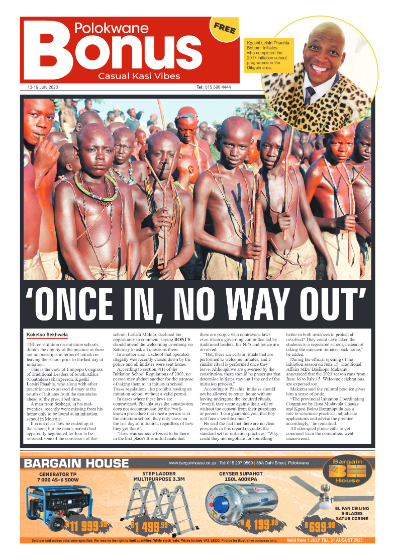 Bonus Review – 13 July 2023 page 1