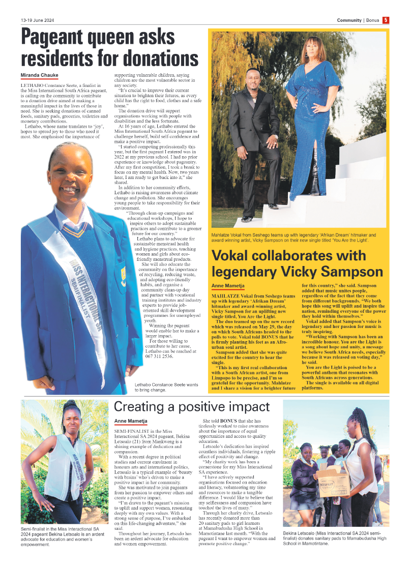 Bonus Review – 13 June 2024 page 5