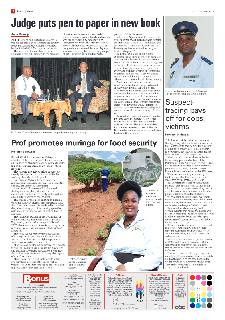 Bonus Review – 13 October 2022 page 2
