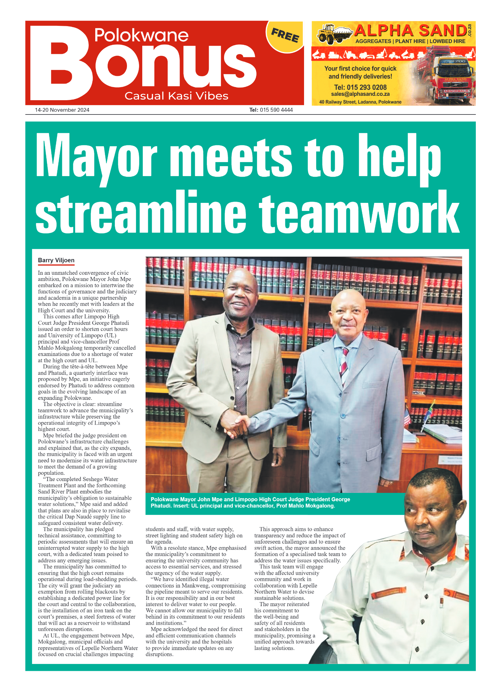 Bonus Review – 14 November 2024 page 1