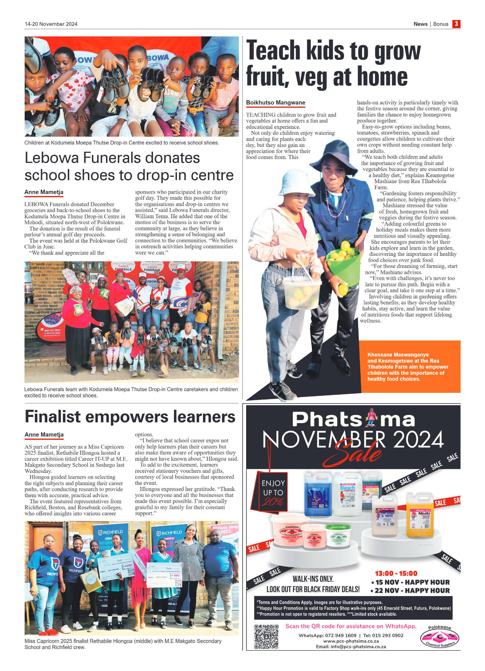 Bonus Review – 14 November 2024 page 3