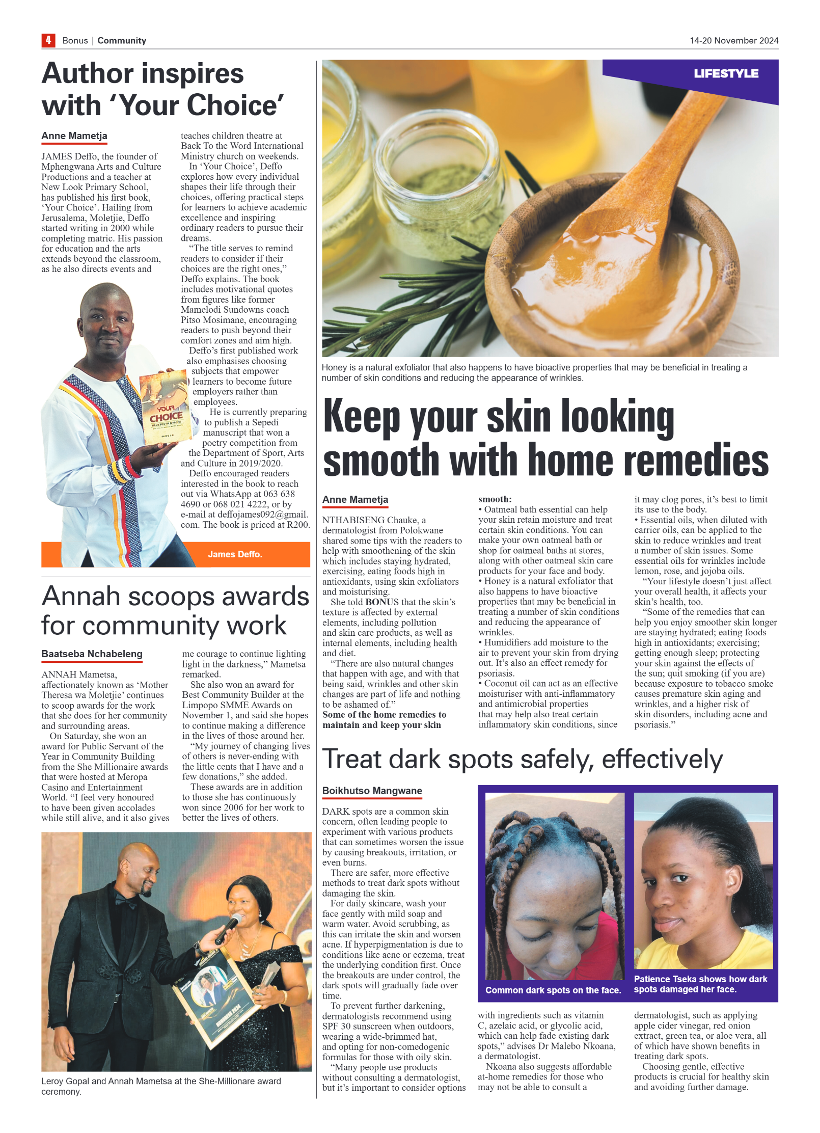 Bonus Review – 14 November 2024 page 4