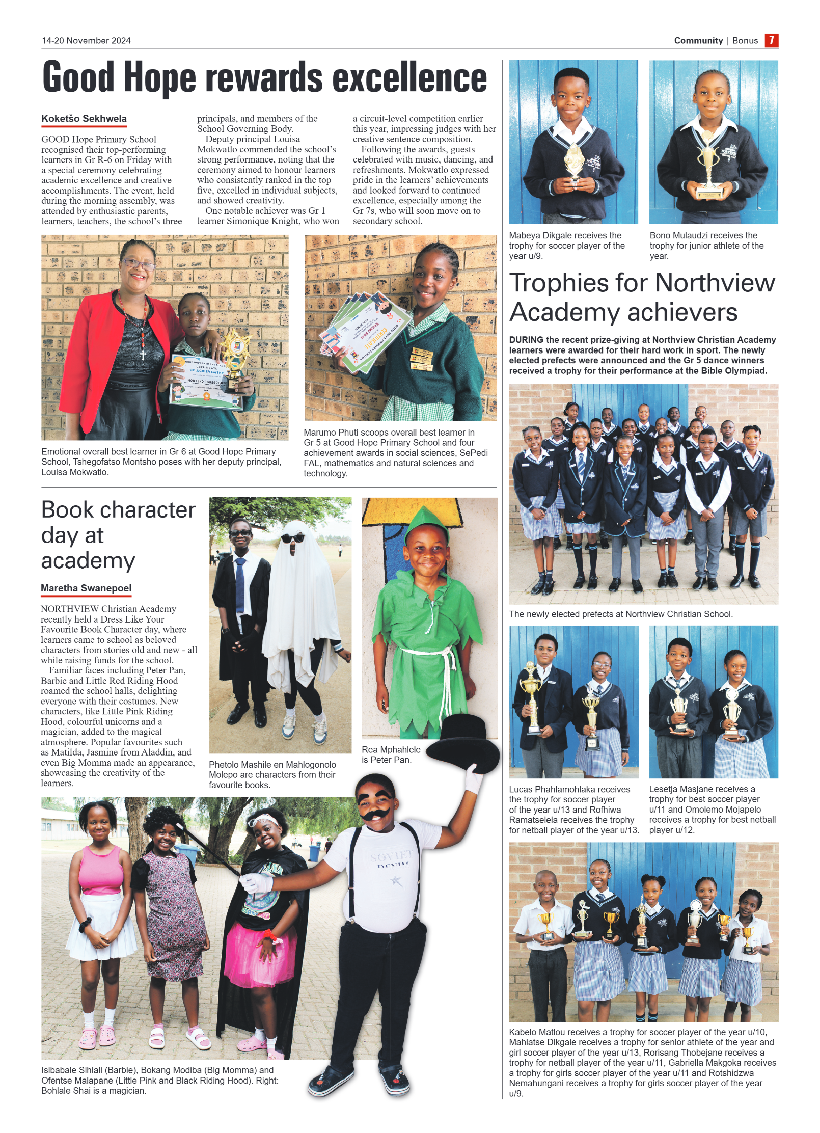 Bonus Review – 14 November 2024 page 7