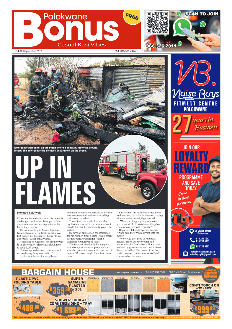 Bonus Review – 14 September 2023 page 1