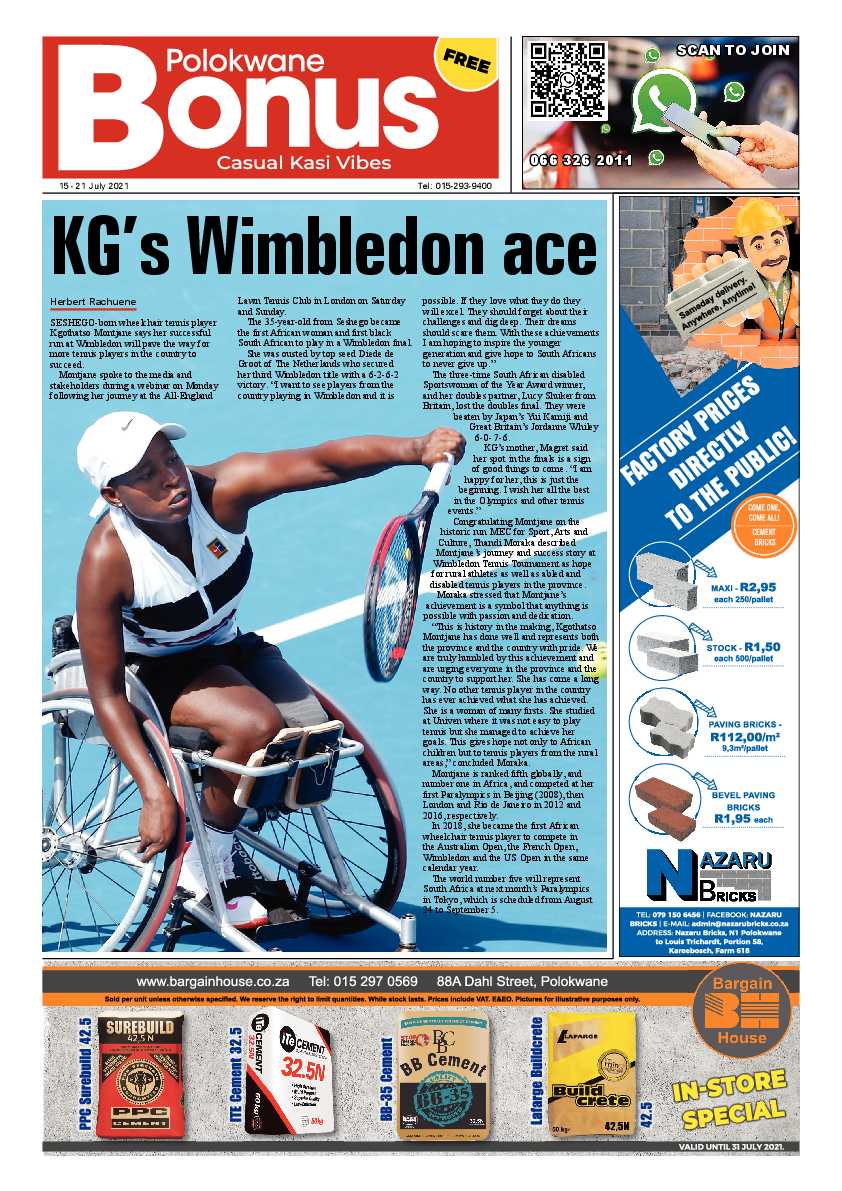 Bonus Review 15 July 2021 page 1