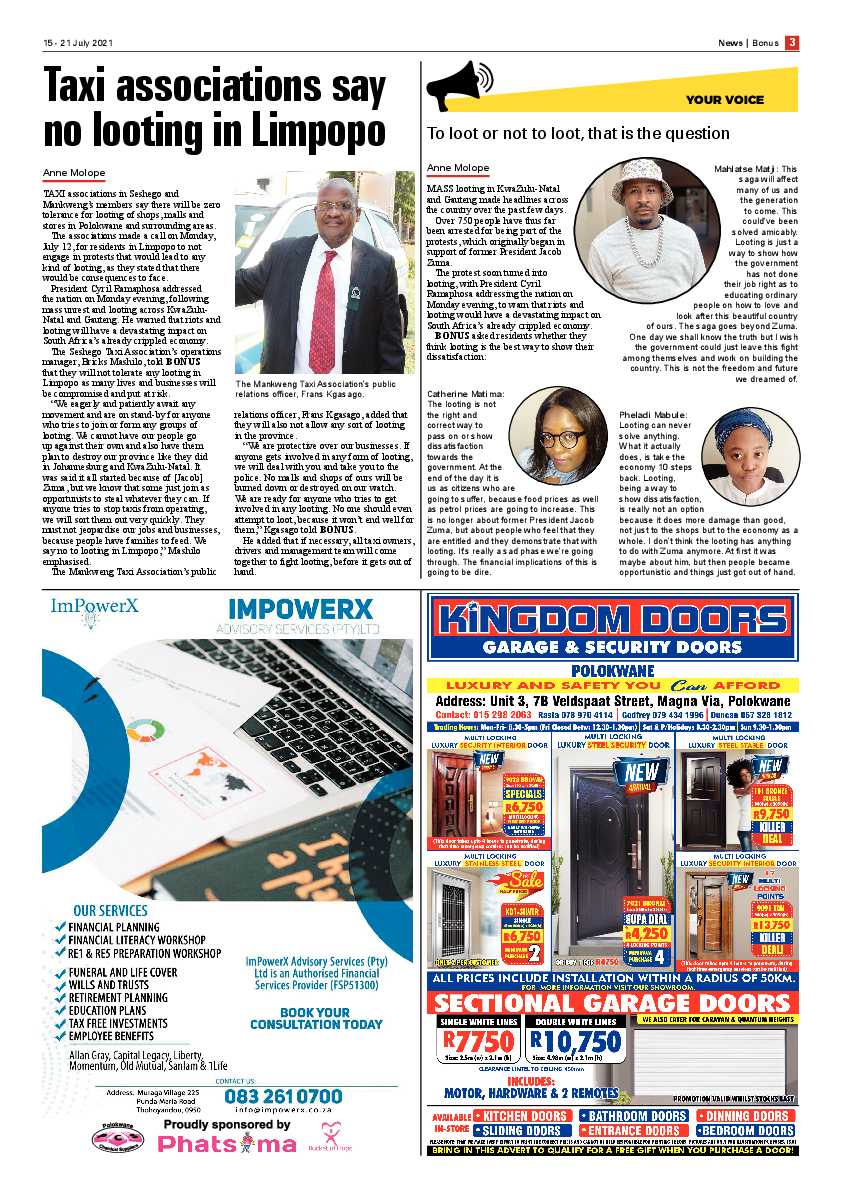 Bonus Review 15 July 2021 page 3
