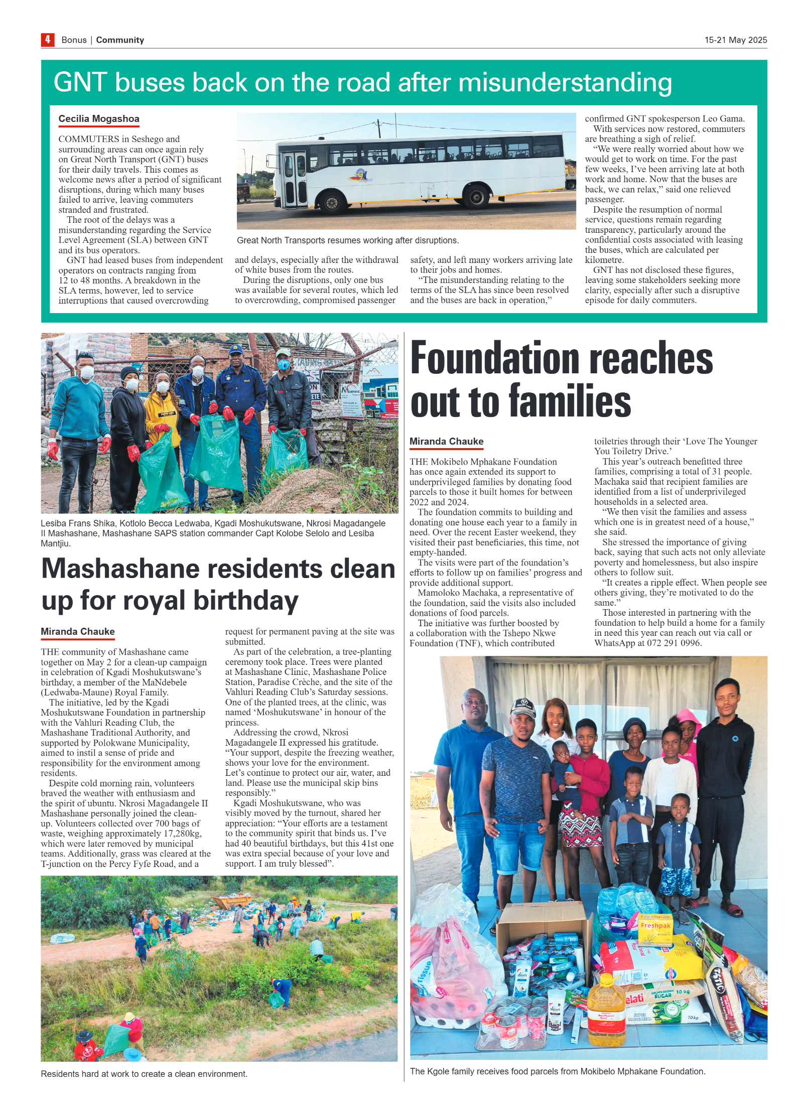 Bonus Review – 15 May 2025 page 4