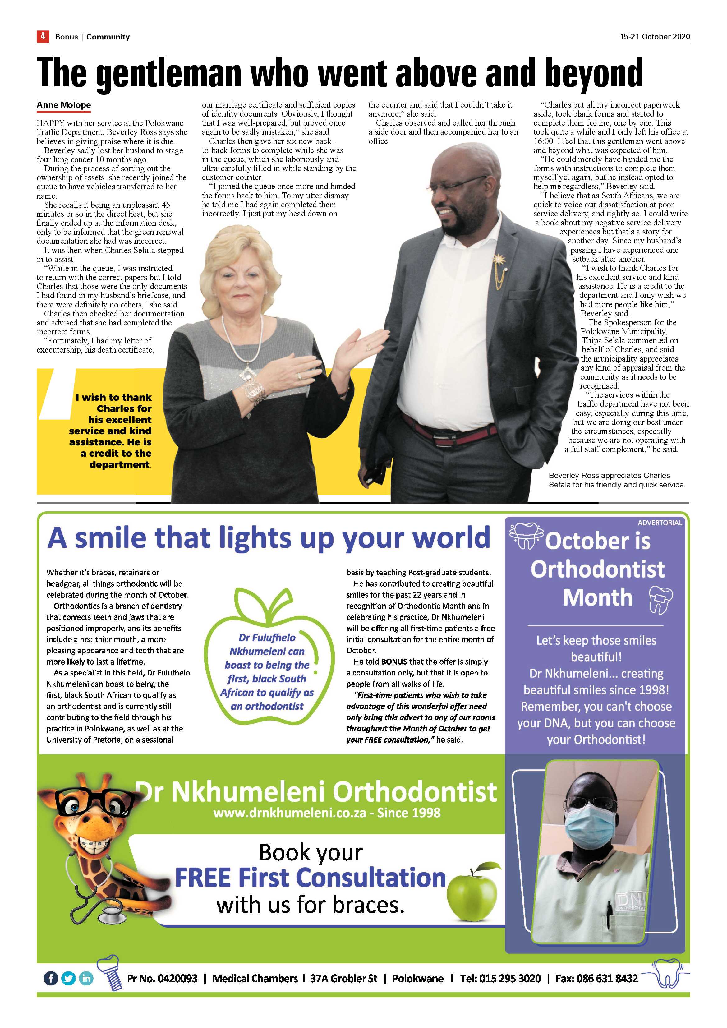 Bonus Review 15 October 2020 page 4