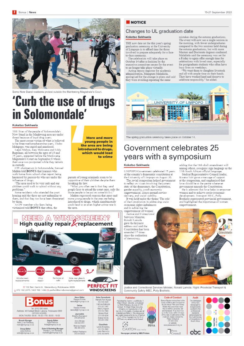 Bonus Review – 15 September 2022 page 2