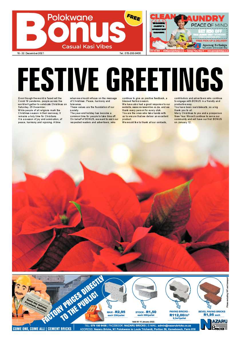 Bonus Review 16 December 2021 page 1