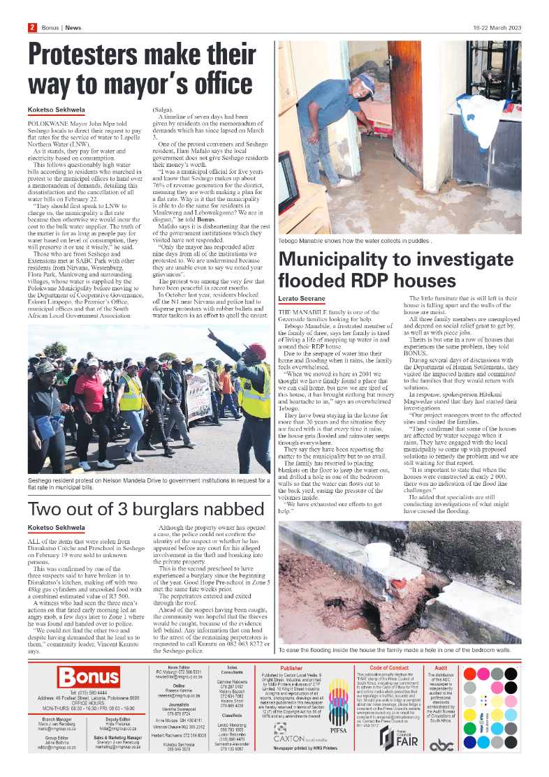 Bonus Review – 16 March 2023 page 2