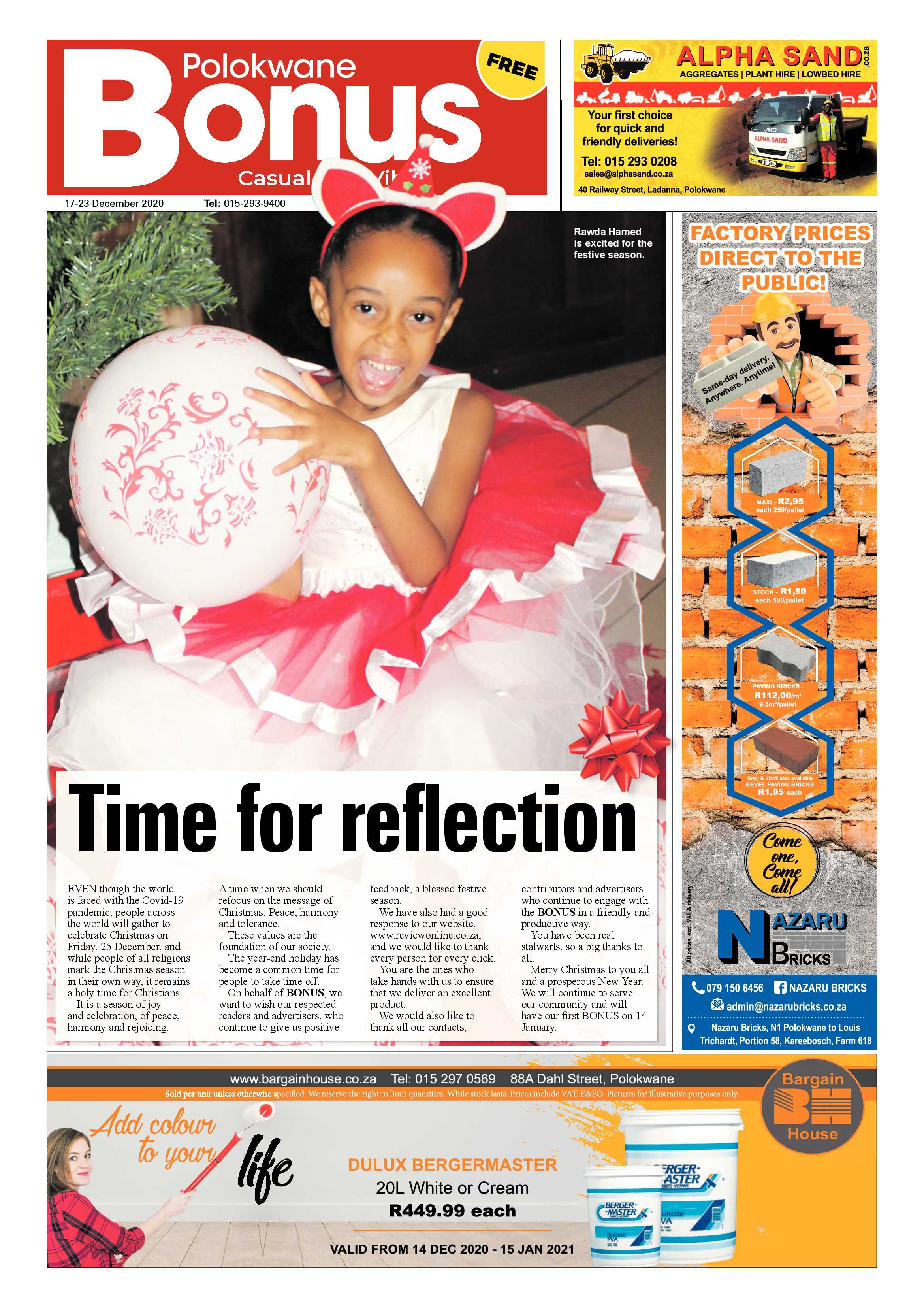 Bonus Review 17 December 2020 page 1