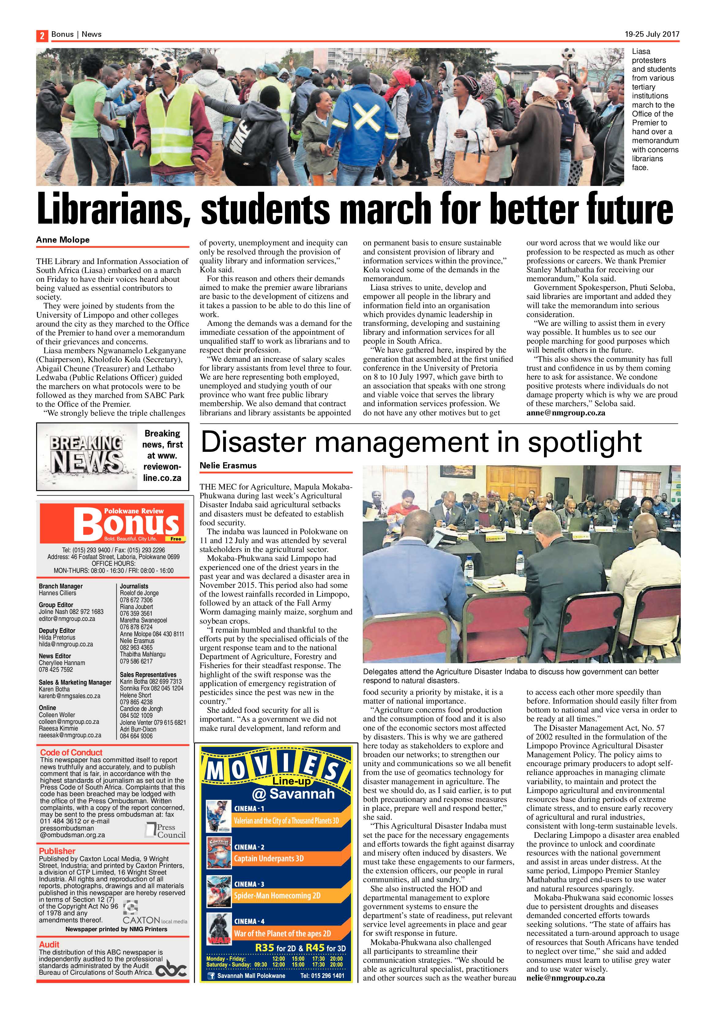 Bonus Review 19 July 2017 page 2