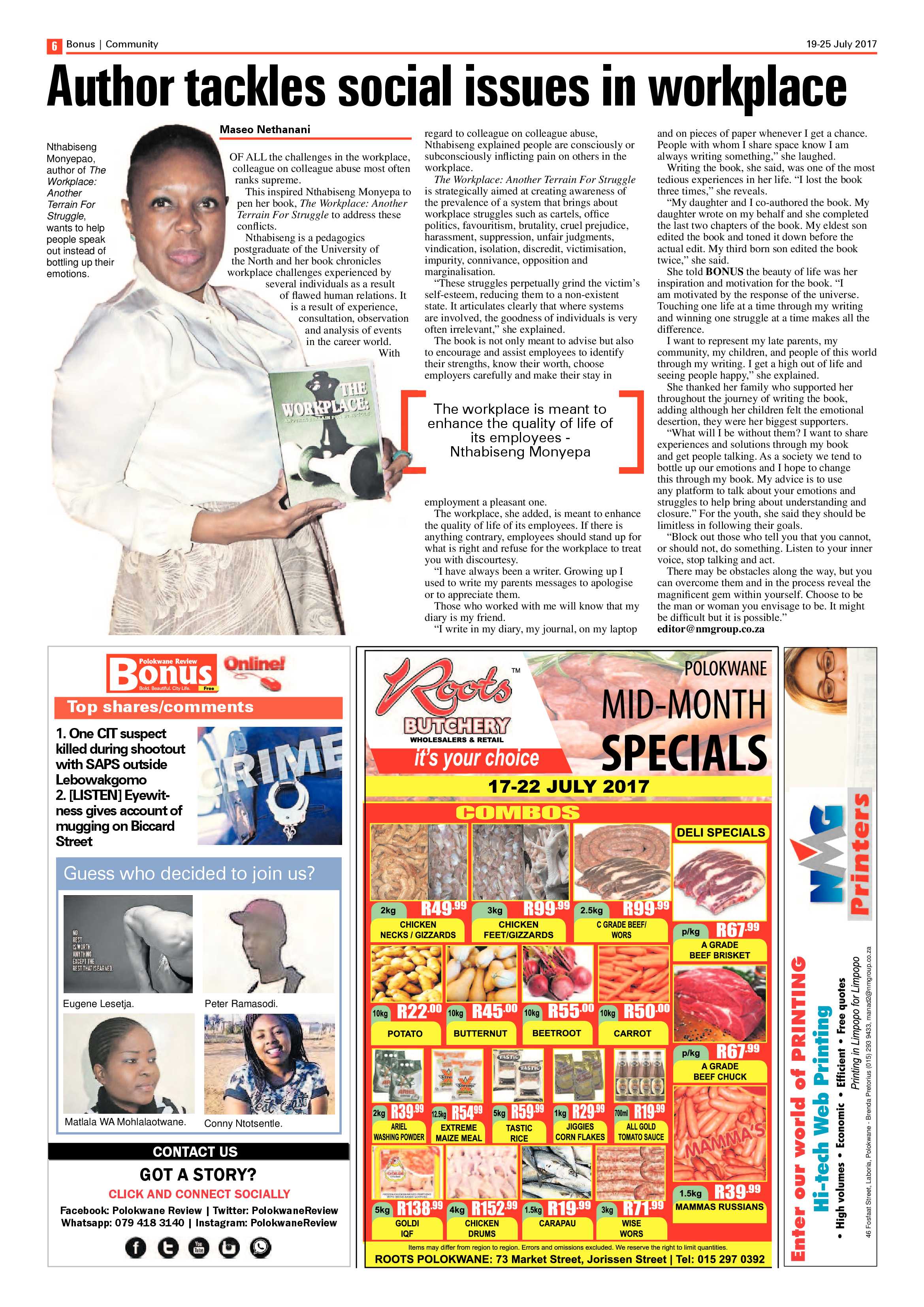 Bonus Review 19 July 2017 page 6