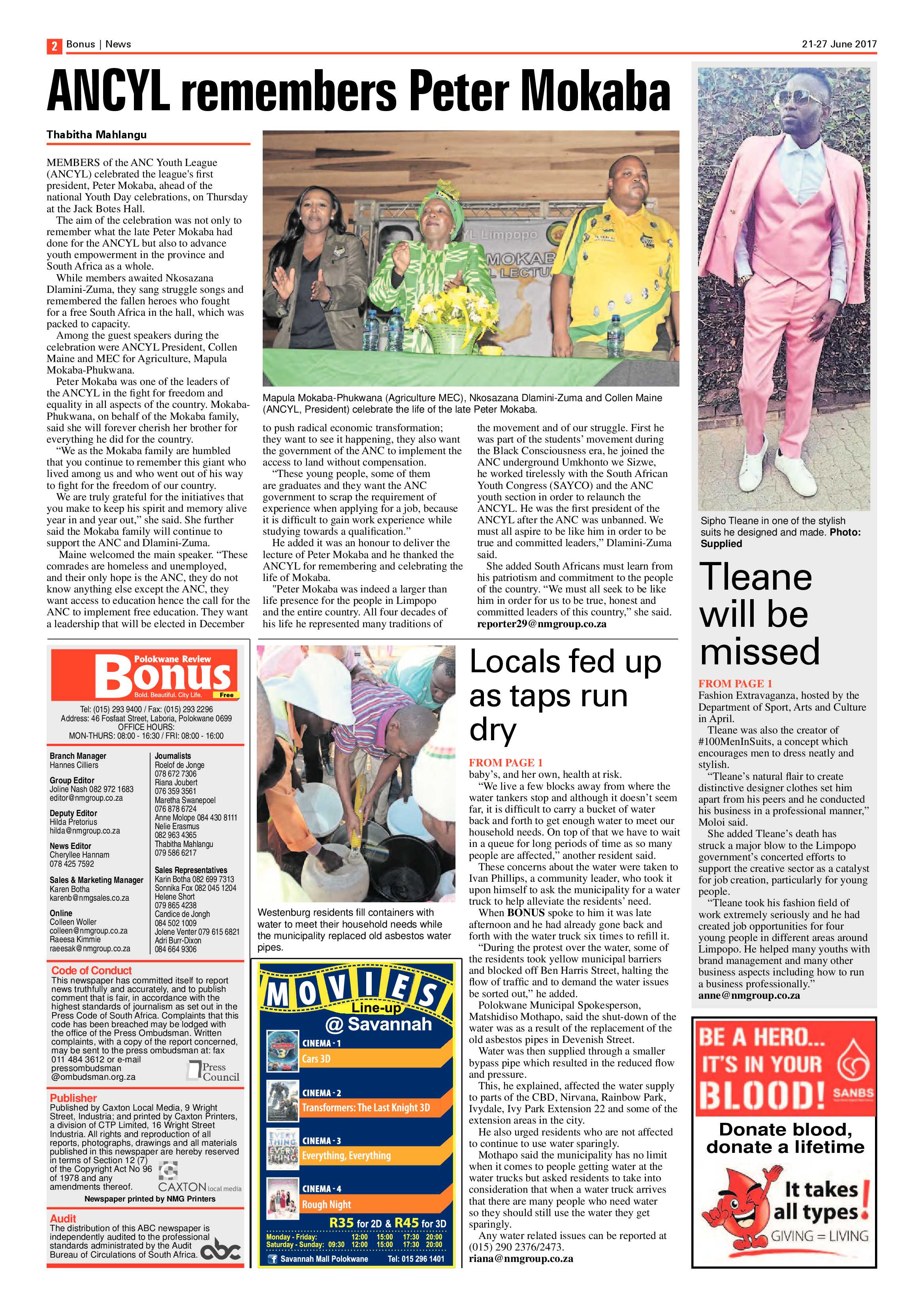 Bonus Review 21 June 2017 page 2
