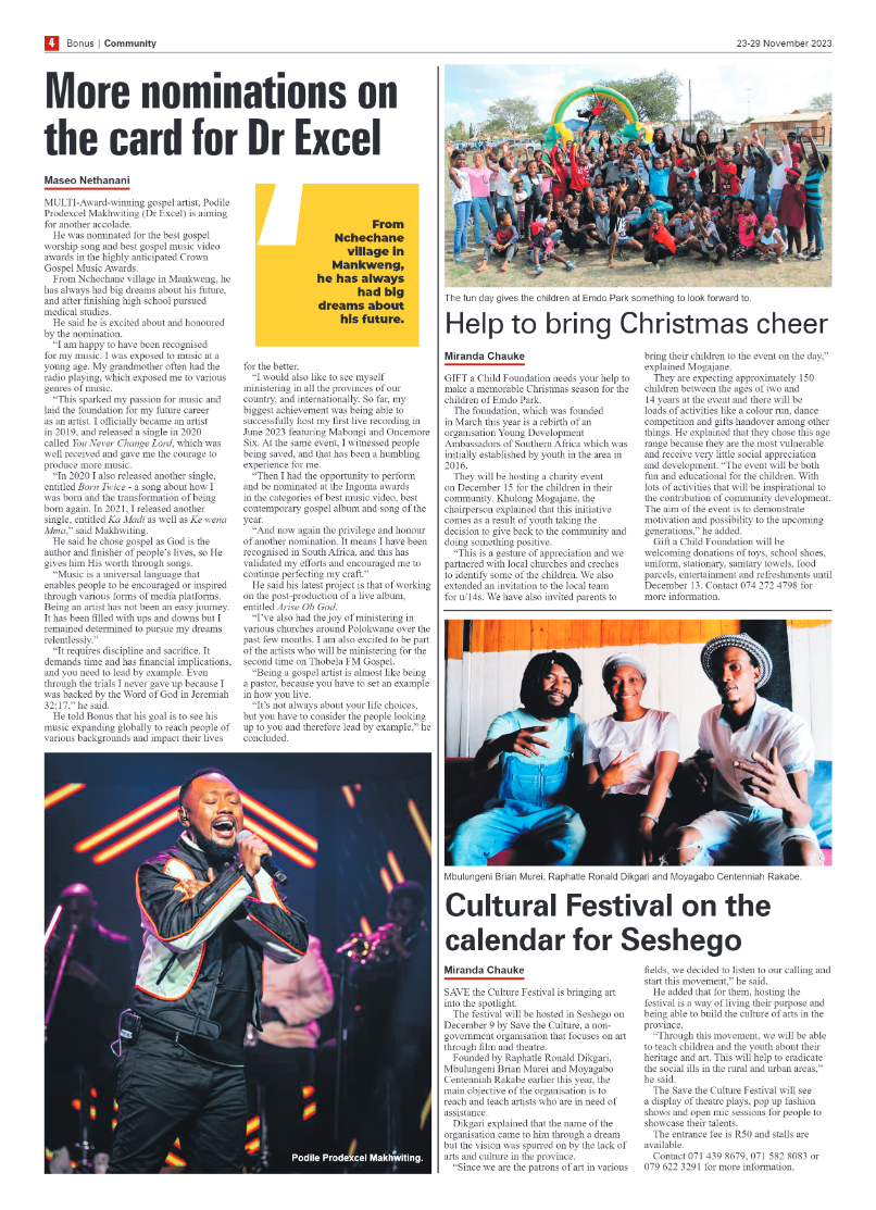 Bonus Review – 23 November 2023 page 4