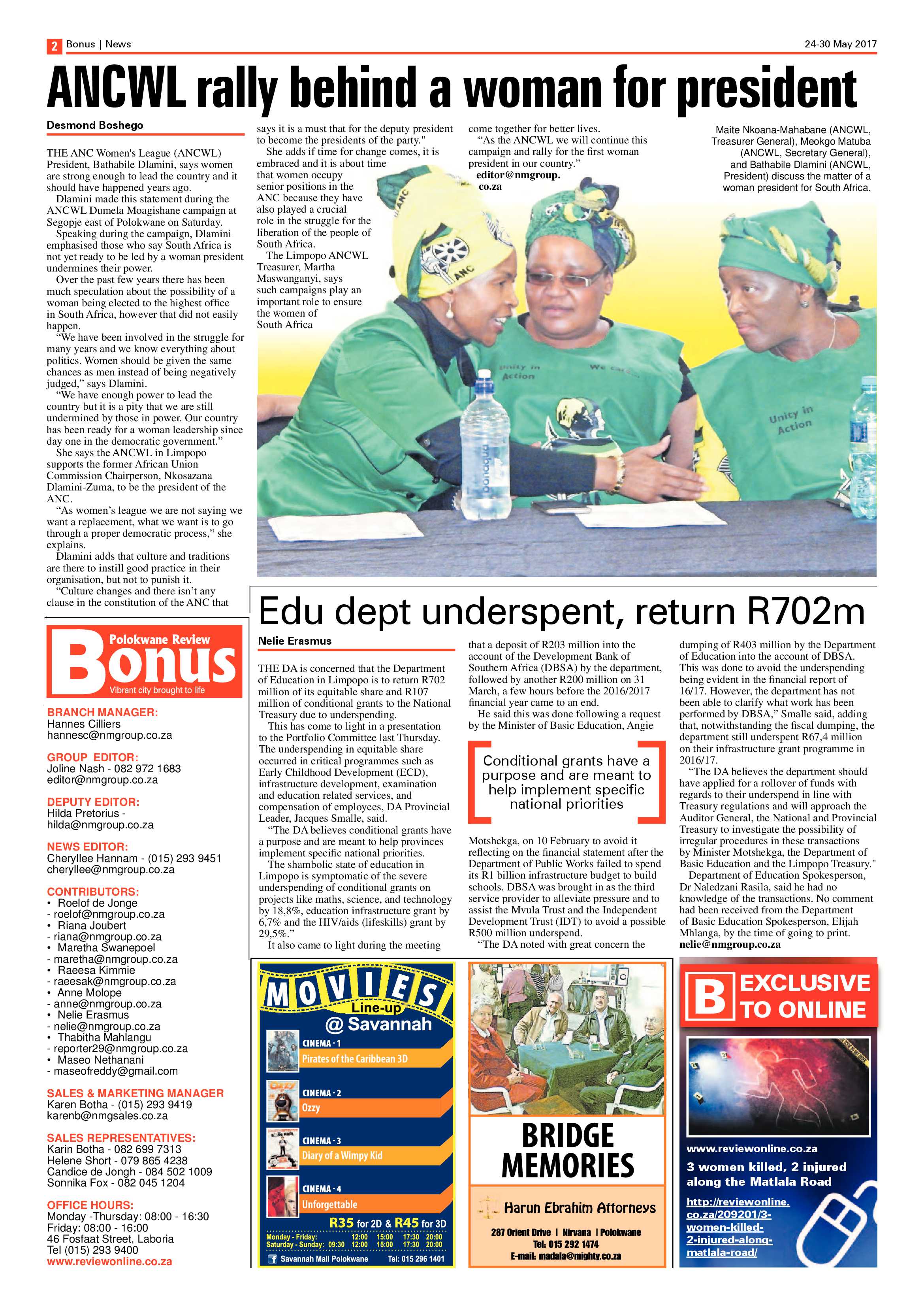 Bonus Review 24 May 2017 page 2