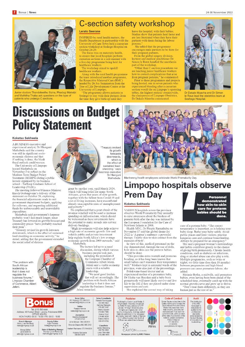 Bonus Review – 24 November 2022 page 2