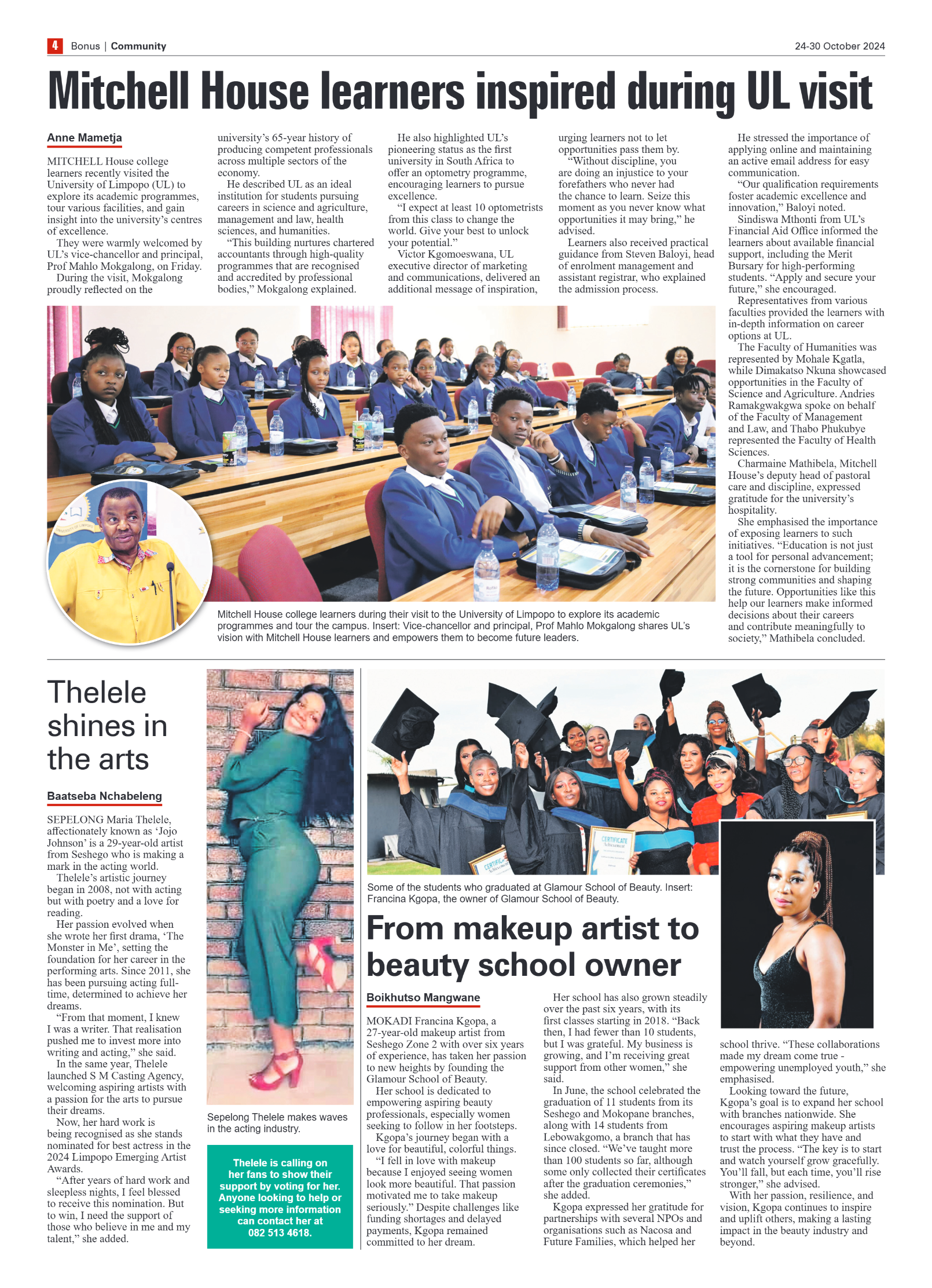 Bonus Review – 24 October 2024 page 4