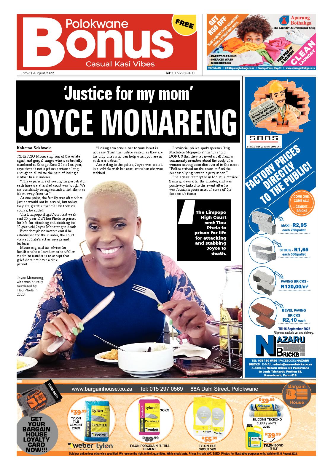 Bonus Review – 25 August 2022 page 1