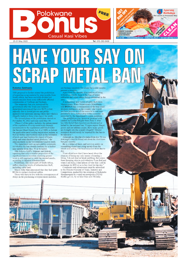 Bonus Review – 25 May 2023 page 1