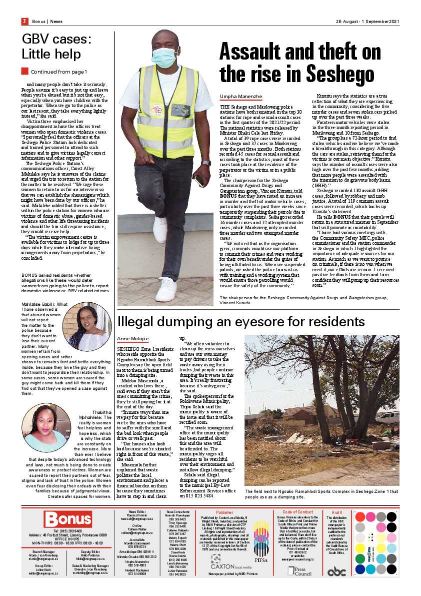 Bonus Review 26 August 2021 page 2