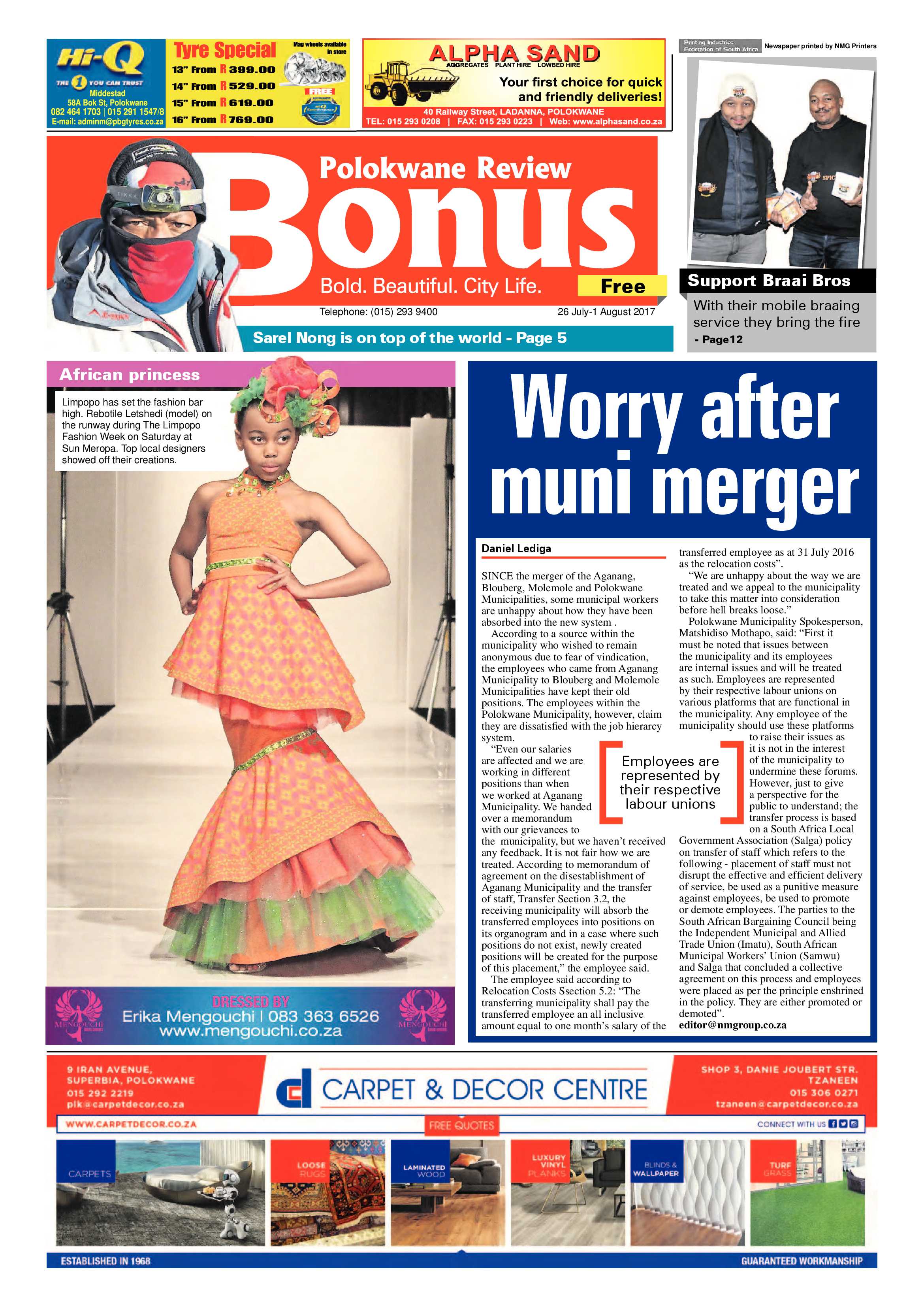 Bonus Review 26 July 2017 page 1