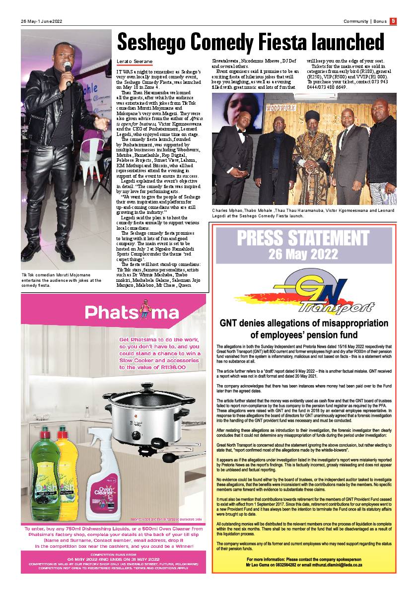 Bonus Review – 26 May 2022 page 5