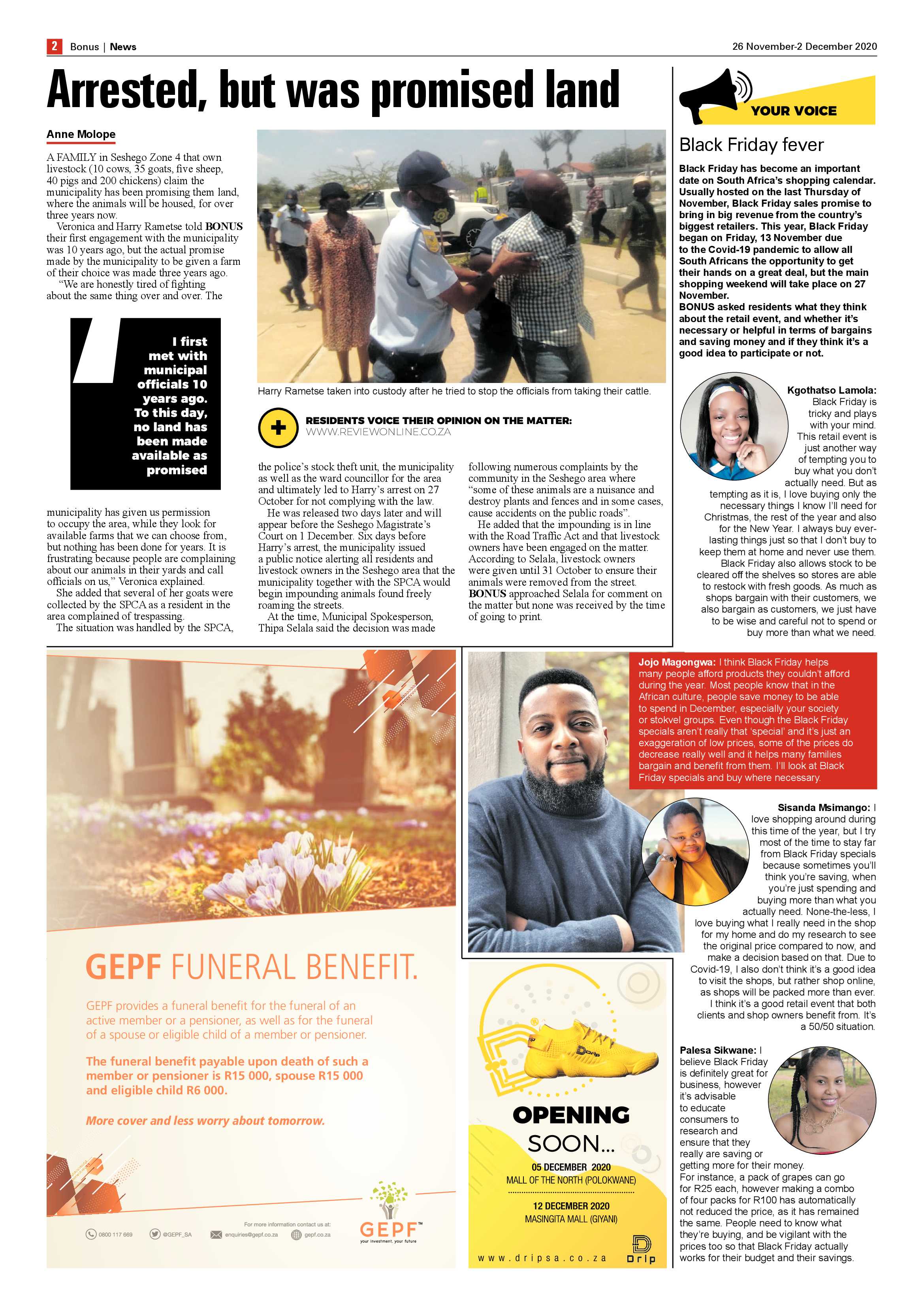 Bonus Review 26 November 2020 page 2