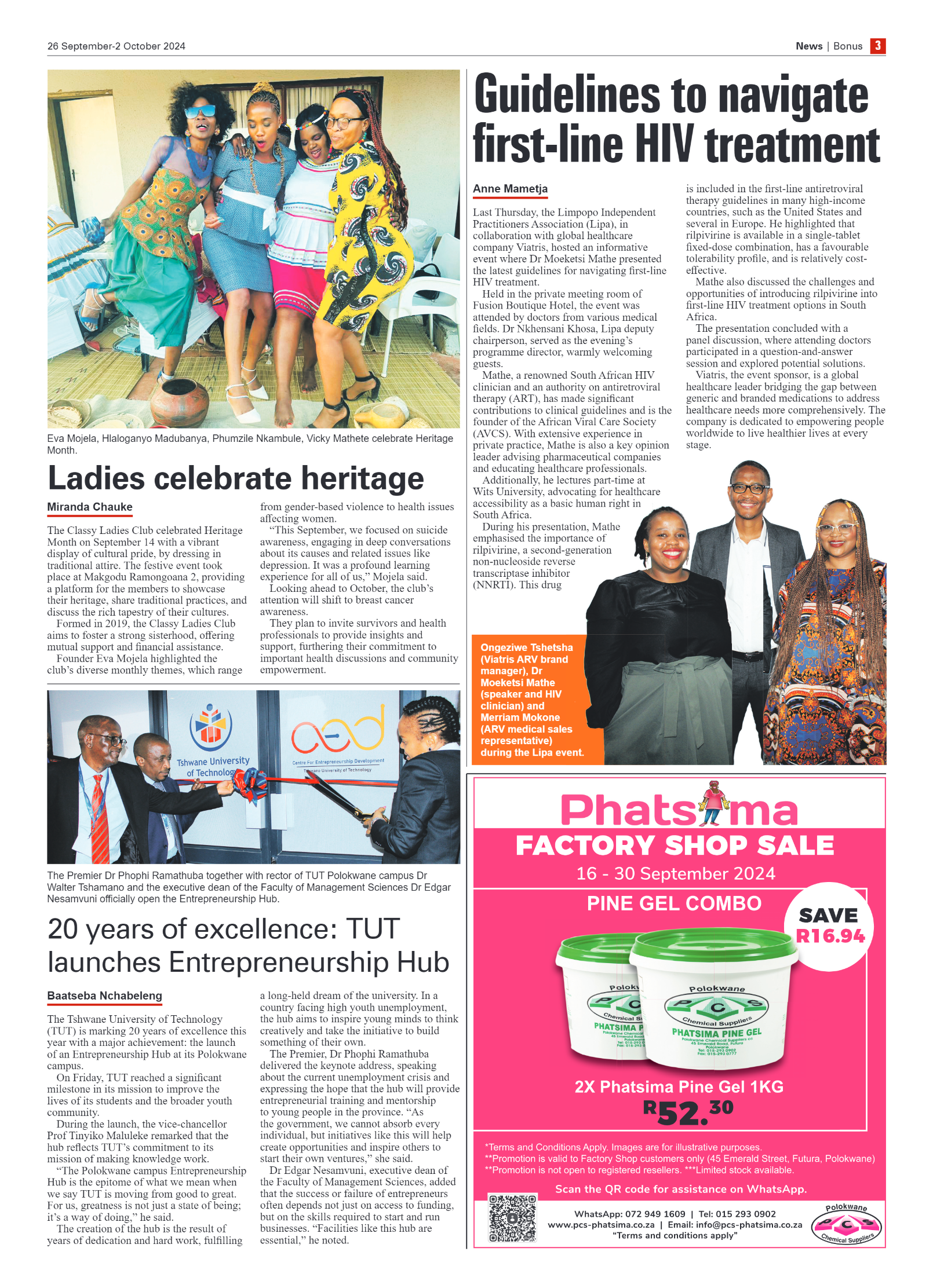 Bonus Review – 26 September 2024 page 3