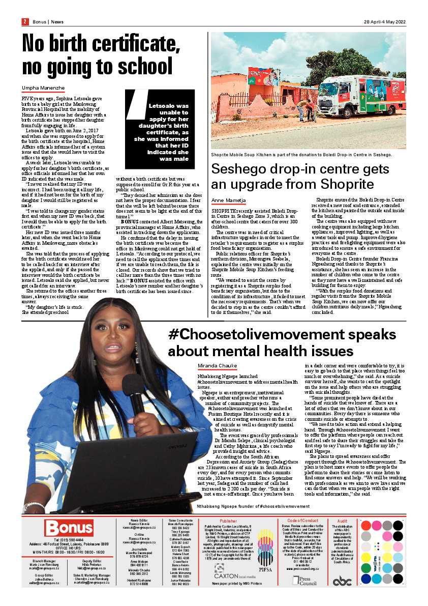 Bonus Review 28 April 2022 page 2