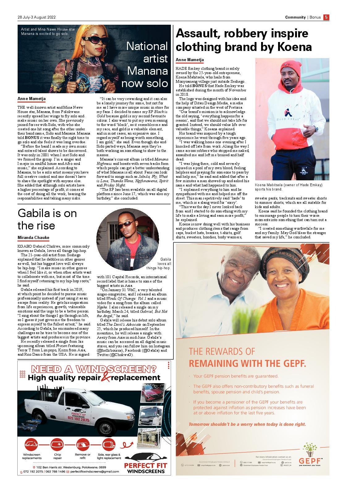 Bonus Review – 28 July 2022 page 5