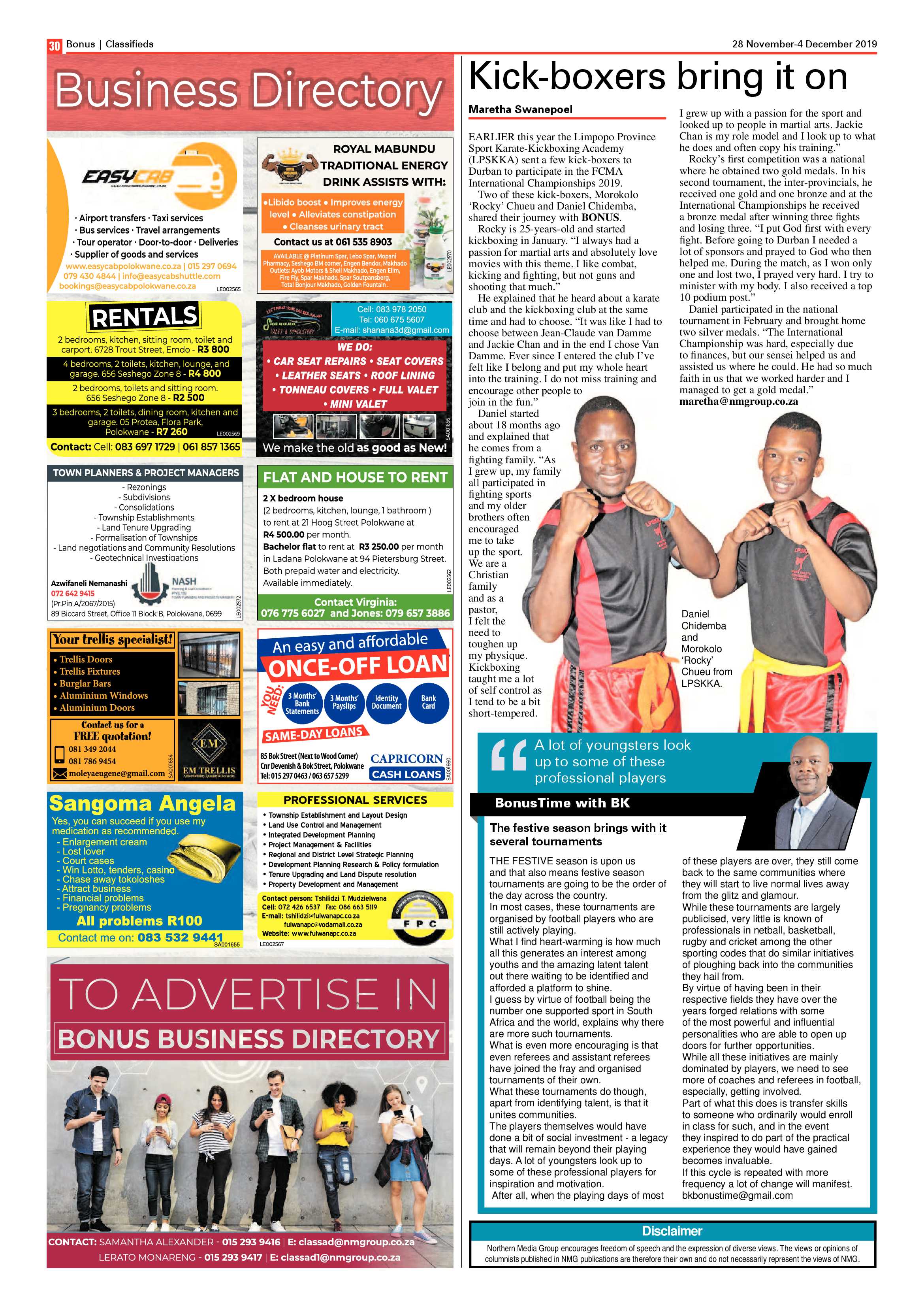 Bonus Review 28 November 2019 page 30