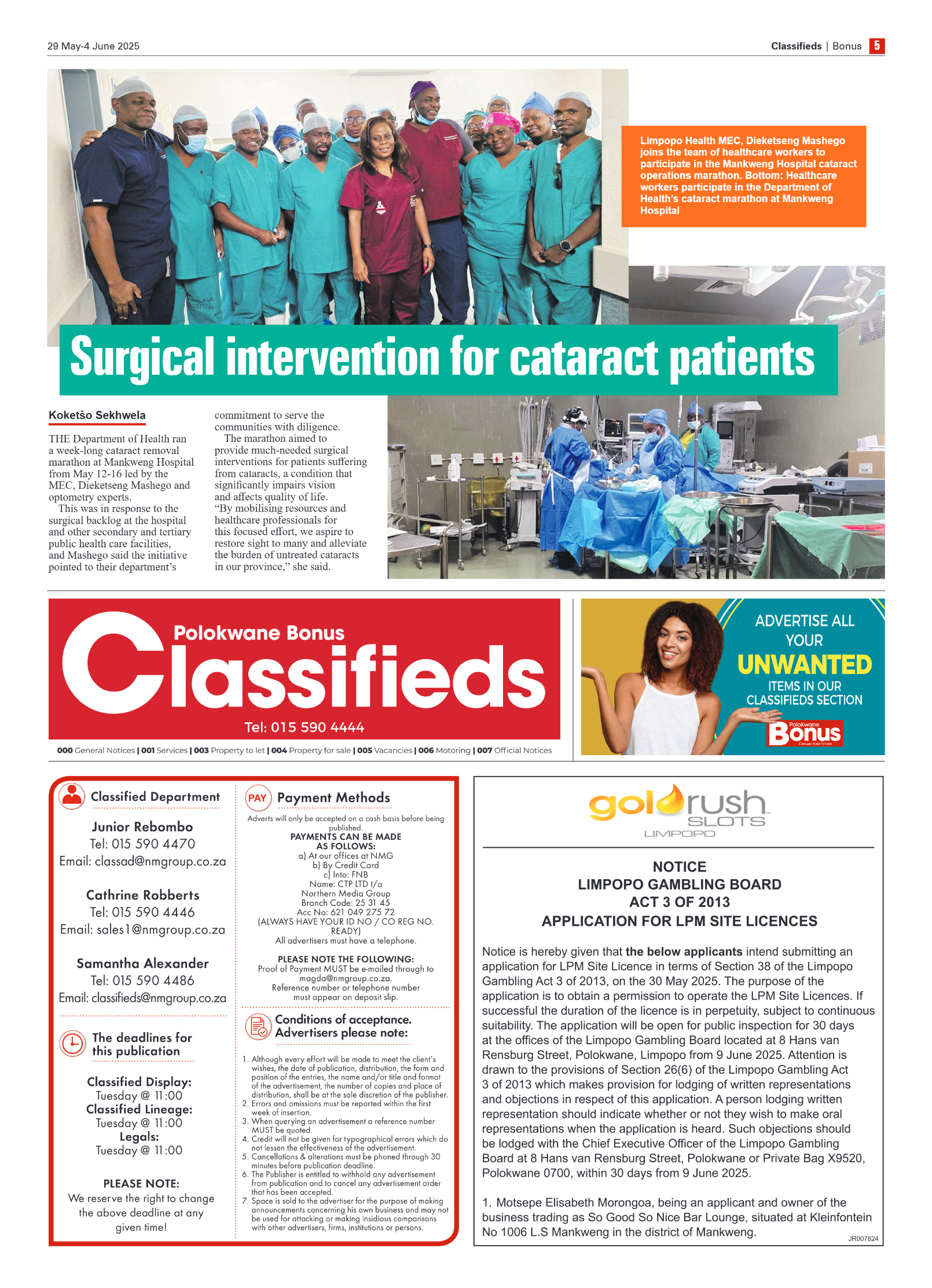 Bonus Review – 29 May 2025 page 5